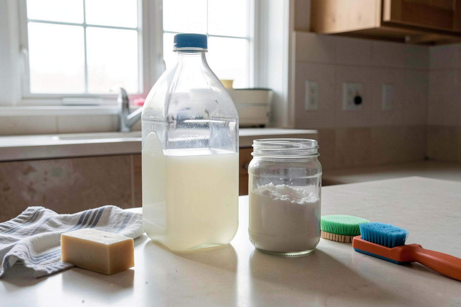 Quels produits suffisent pour l’entretien courant : Nettoyer la maison avec trois produits : vinaigre, bicarbonate et savon